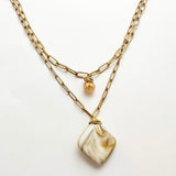 Neutral Layered Necklace