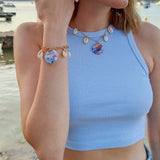 Sweet boho shell necklace