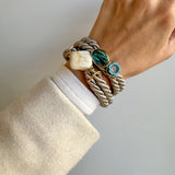 Turquoise Spring Wrap-Over