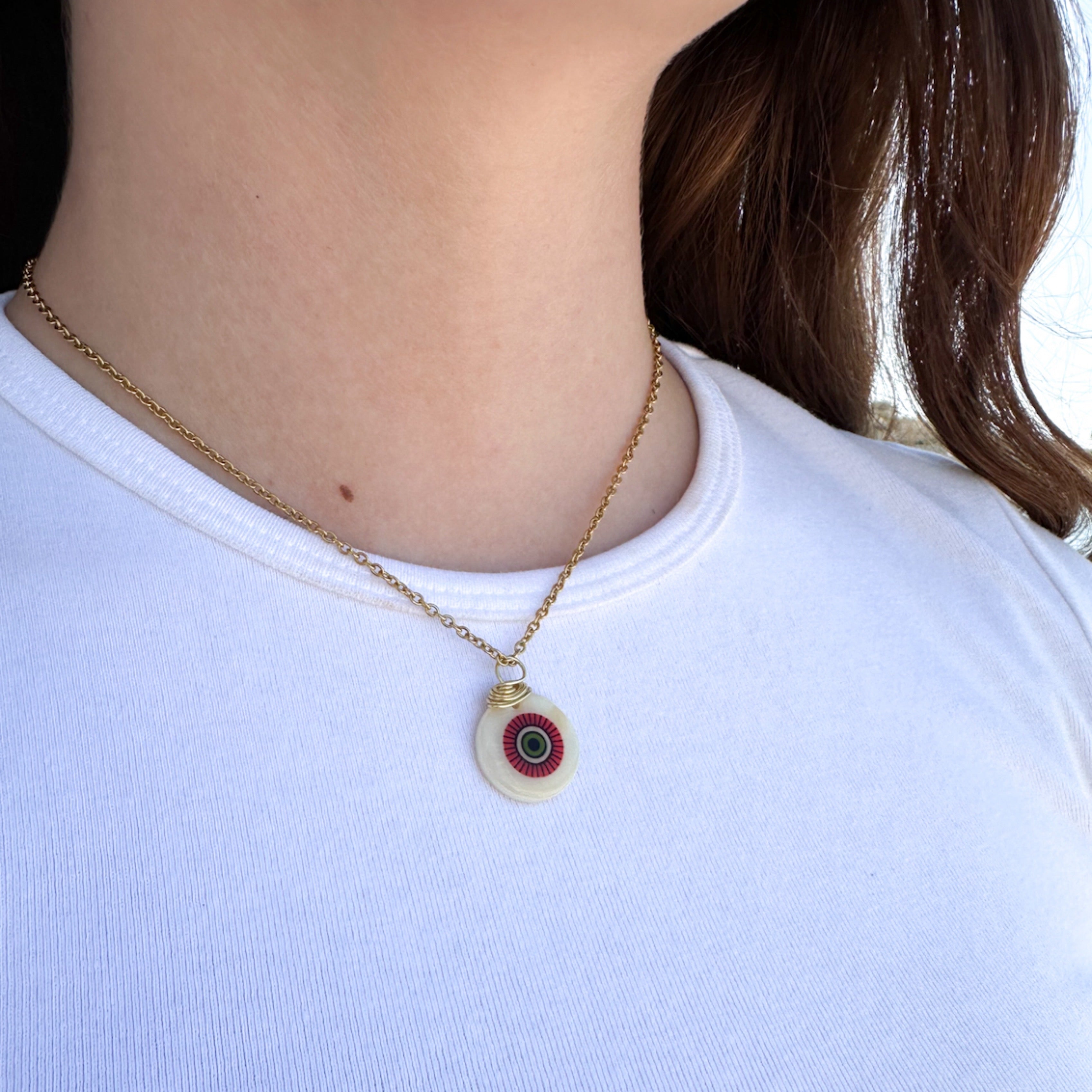 Tribal Mother of Pearl Pendants