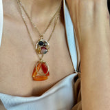 Twilight Falling Leaves Necklaces