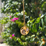 Autumn Neutral Loop Necklace