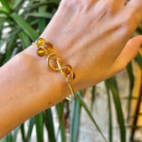 Amber Crystal Bangle