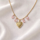 Heart of Gold Charm Necklace