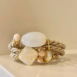 Neutral Nude Wrap-over