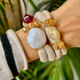 Merry Neutral Wrapover