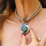 Abalone Drop Necklace
