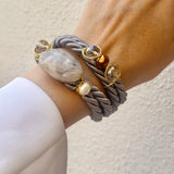 Neutral classic Wrap-over