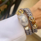 Neutral classic Wrap-over