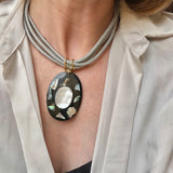 Abalone Drop Necklace