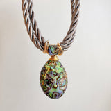 Mermaid abalone shell necklace