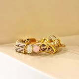 Dusty Trio Pink Bracelet