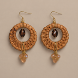 Autumn Rattan Earrings
