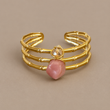 Pink Bamboo Bangle