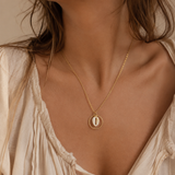Cowrie shell necklace