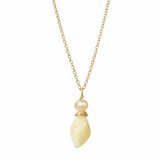 Dainty Cream Chain Necklace