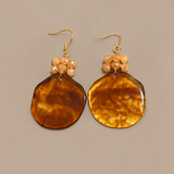 Amber Statement Earrings