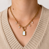 Mother of Pearl Shell Necklace