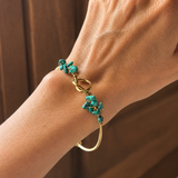 Aqua Stone Bangle