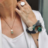 Ever Green & Mother of Pearl Set