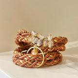 Terracotta crystal Wrap-over