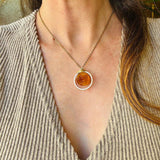 Autumn Rose Necklace