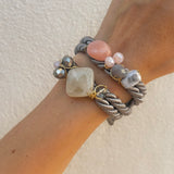 Pastel Toned Wrap-Over