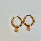 Peach Rope Hoops