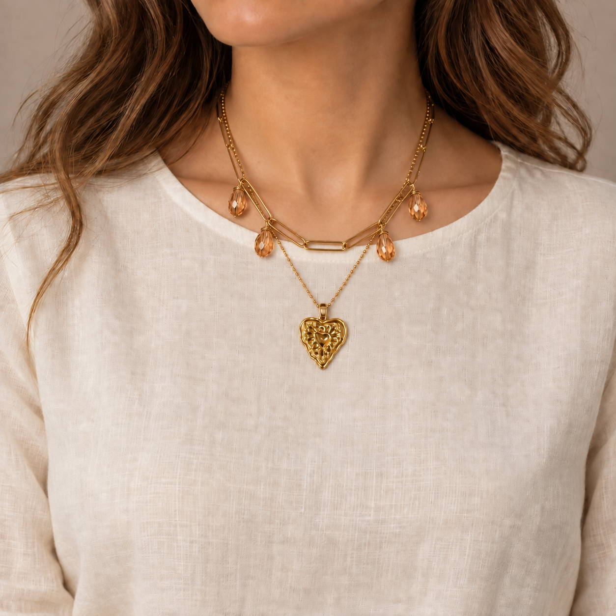 Layered Love Necklace