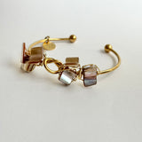 Mother of pearl shell bangle
