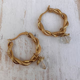 Rope Chain Hoops