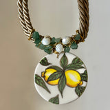 Sorrento Lemon Necklace