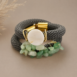 Jade & Mother of Pearl Wrap-Over
