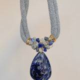 Sodalite Statement Necklace no