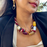Burgundy Glow Statement