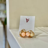 Pretty Pink Studs