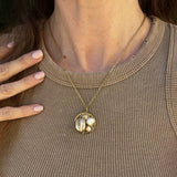 Autumn Neutral Loop Necklace