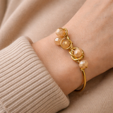 Peach toned bangle