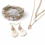 Mother of Pearl Pink Set