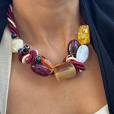 Burgundy Glow Statement