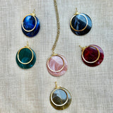 Autumn Loop Necklaces