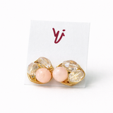 Pretty Pink Studs