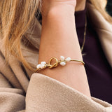 Mini pearl Bangle