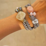 Pastel Toned Wrap-Over