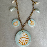 Seashell Charm Necklace