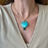 Aqua Teal Pendant