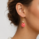Rose Drop Earrings