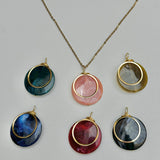 Autumn Loop Necklaces