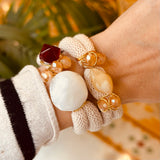 Merry Neutral Wrapover