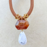 Rustic Amber Necklace